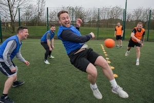 Adult dodgeball competition in Newcastle