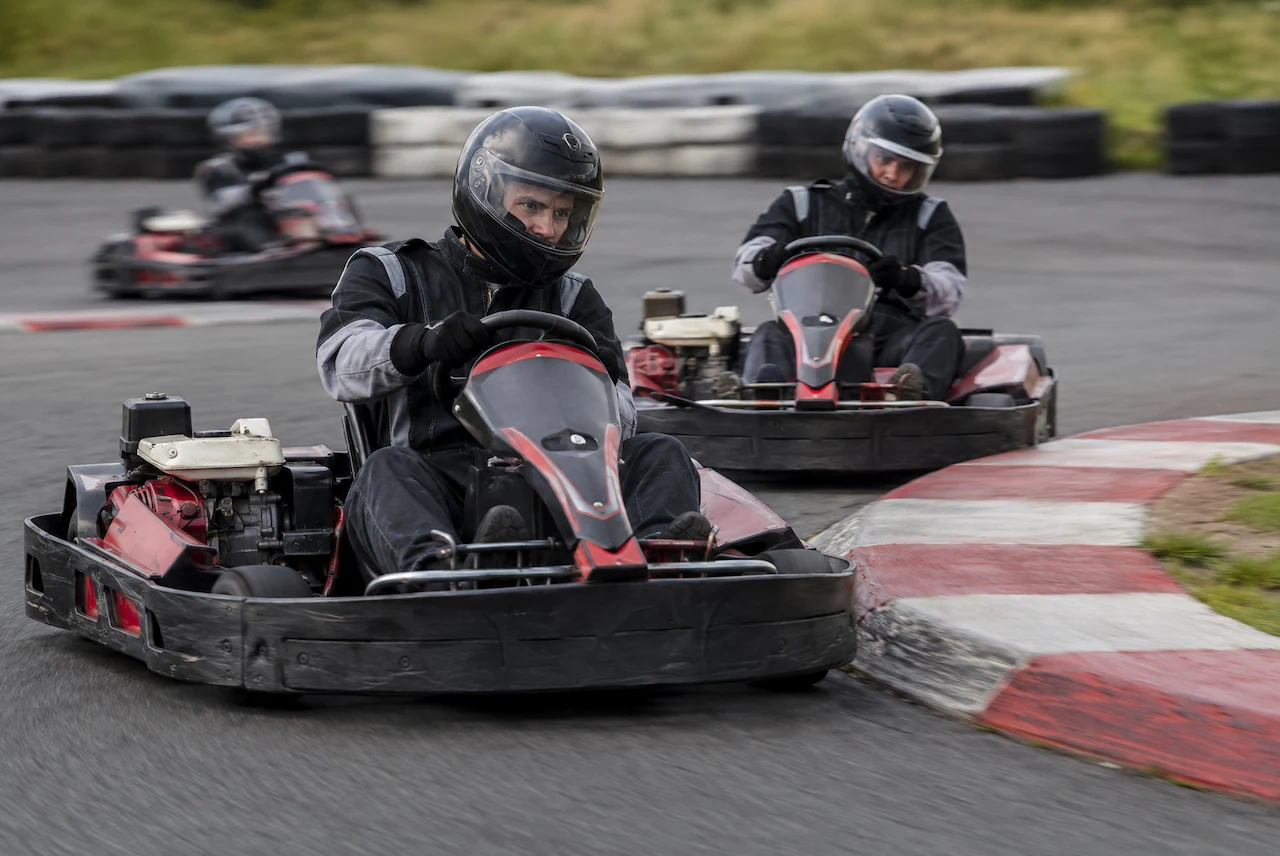 Go Karting stag do activity in Newcastle