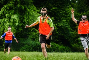 Outdoor Goggle Football venue near Newcastle city centre